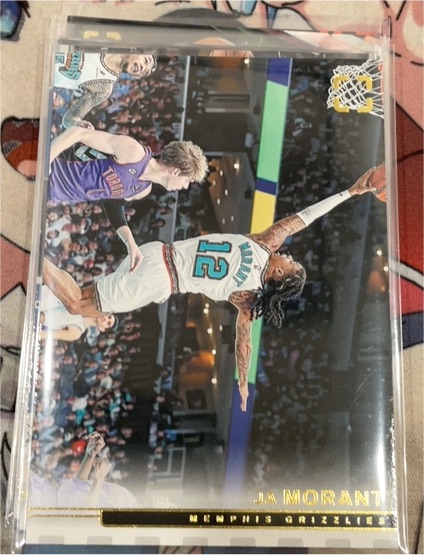 2022-23 Panini Hoops #12 Ja Morant — front