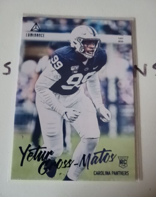 2020 Panini Luminance #137 Yetur Gross-Matos Rookie — front