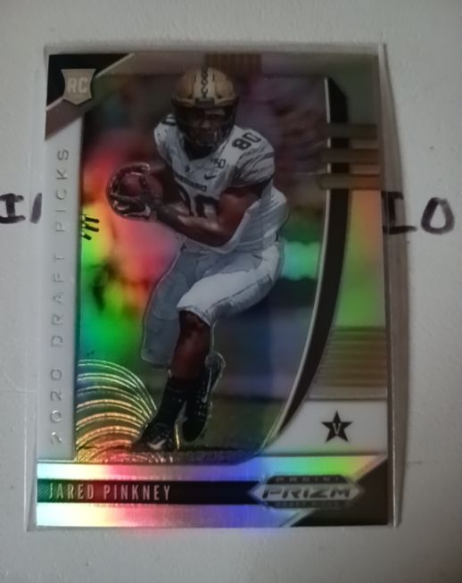 2020 Panini Prizm Draft Picks #137 Jared Pinkney — front