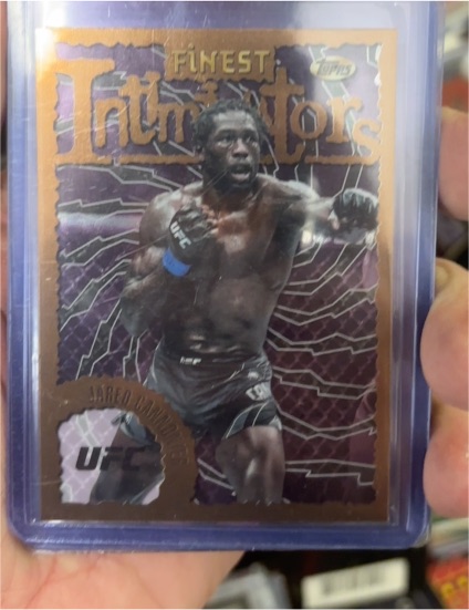2024 Topps Finest UFC #INT-16 Jared Cannonier Intimidators — front