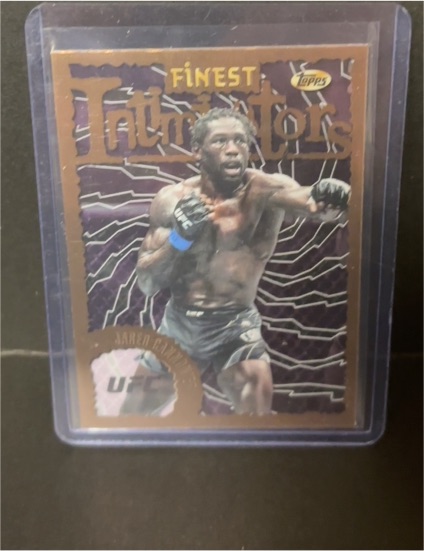 2024 Topps Finest UFC #INT-16 Jared Cannonier Intimidators — front