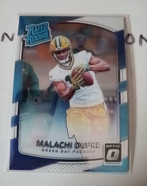 2017 Donruss Optic #197 Malachi Dupre Rated Rookie — front