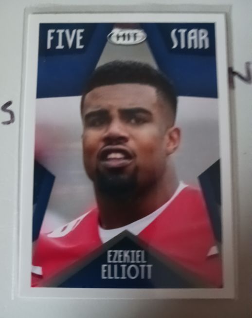 2016 Sage Hit Five Star #125 Ezekiel Elliott — front