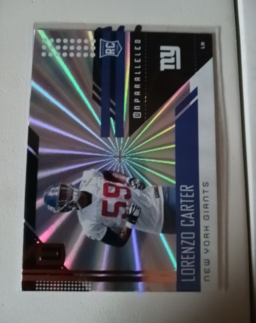 2018 Panini Unparalleled Shine #270 Lorenzo Carter — front