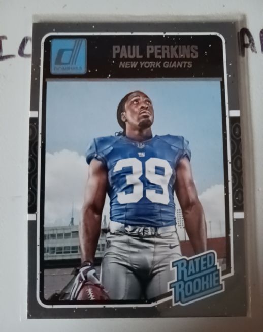 2016 Donruss #389 Paul Perkins — front