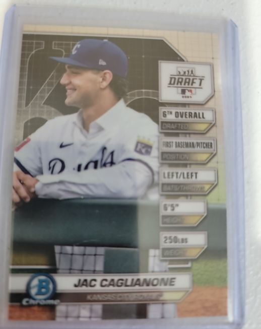 2024 Bowman Draft Night #BDN-5 Jac Caglianone — front