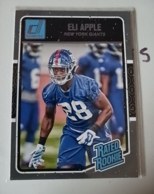 2016 Donruss #367 Eli Apple — front