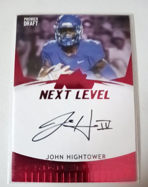 2020 SAGE HIT Next Level #NL-JH2 John Hightower — front