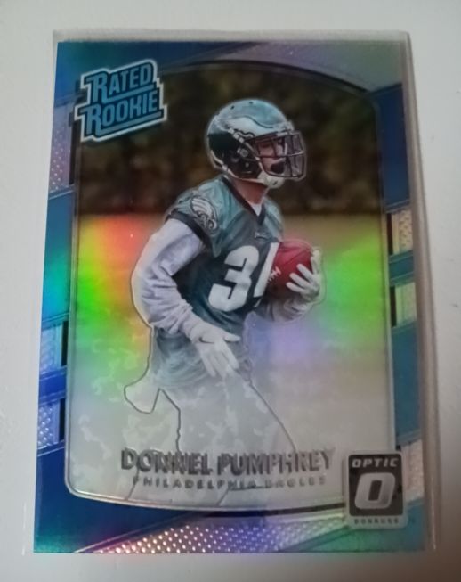 2017 Donruss Optic #162 Donnel Pumphrey — front