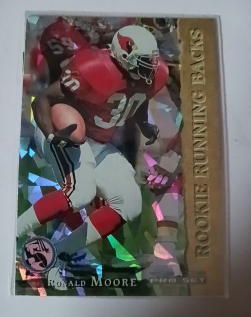 1993 Pro Set #RRB10 Ronald Moore Rookie Running Backs — front