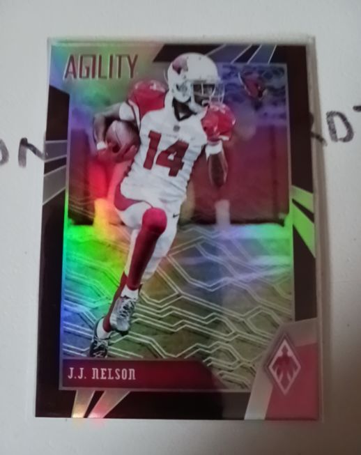 2018 Panini Phoenix #5 J.J. Nelson Agility — front