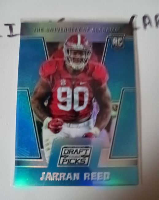 2016 Panini Prizm Collegiate Draft Picks #239 Jarran Reed — front