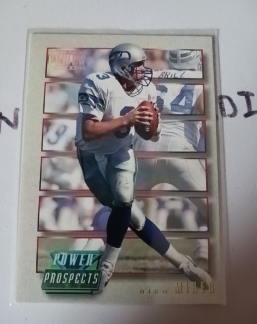 1993 Pro Set Power Update #PP2 Rick Mirer — front