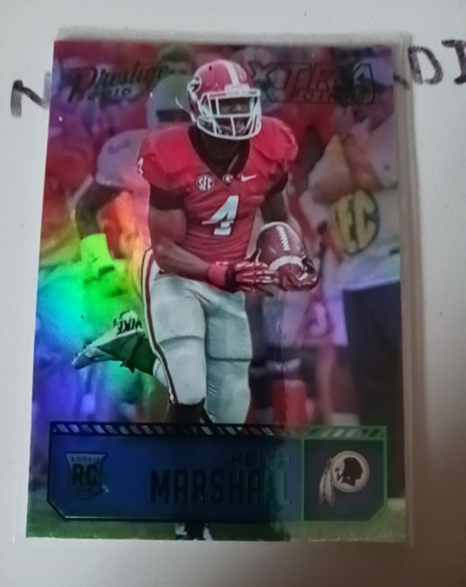 2016 Panini Prestige Xtra Points Keith Marshall Rookie — front