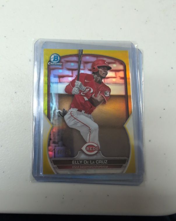 2023 Bowman Chrome Prospects #BCP-65 Elly De La Cruz — front