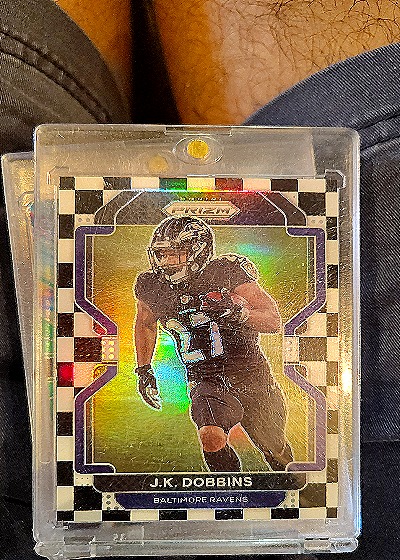 2021 Panini Prizm #255 J.K. Dobbins — front