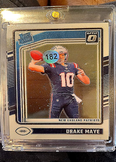 2024 Panini Donruss Optic #229 Drake Maye — front