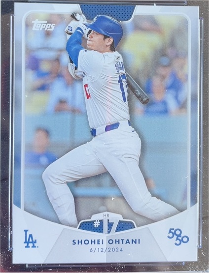 2024 Topps 50/50 #32 Shohei Ohtani — front