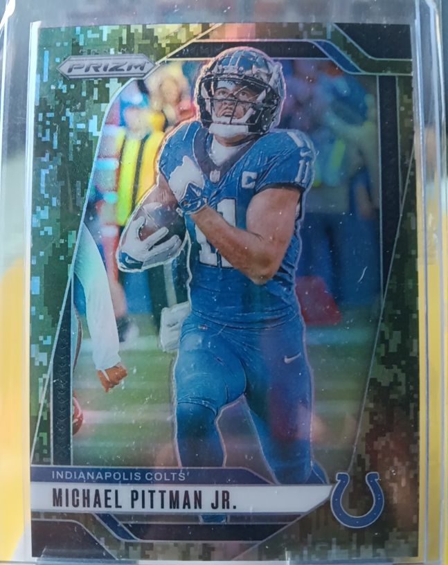 2024 Panini Prizm #123 Michael Pittman Jr. — front