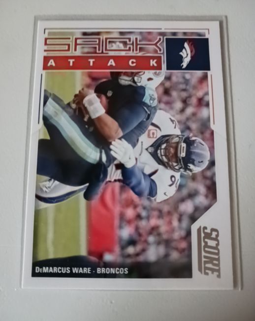 2017 Score Sack Attack DeMarcus Ware Broncos — front