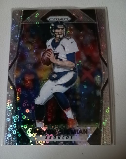 2017 Panini Prizm #184 Trevor Siemian — front