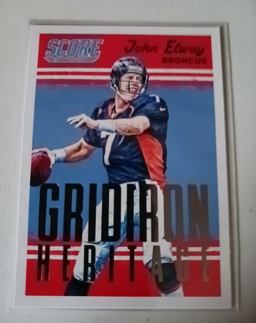 2015 Panini Score #3 John Elway — front