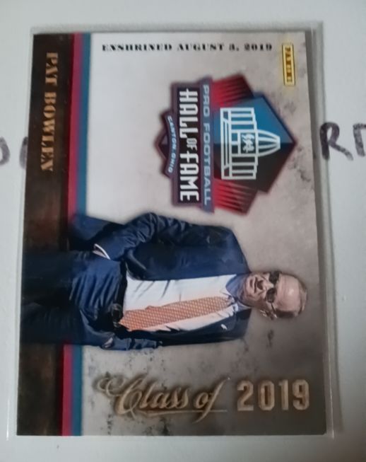 2019 Panini Pro Football Hall of Fame #8 Pat Bowlen — front
