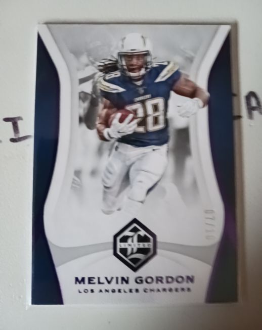 2018 Panini Limited #02 Melvin Gordon — front