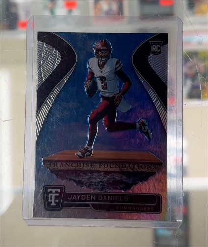 2024 Panini Totally Certified #20 Jayden Daniels Franchise Foundations RC — front