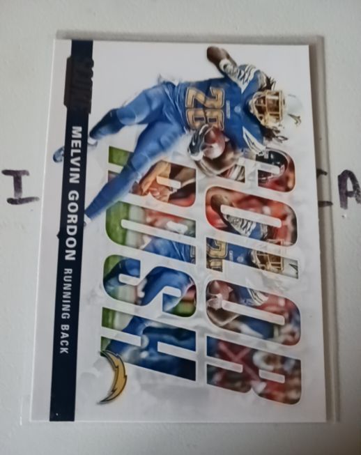 2017 Score #5 Melvin Gordon Color Rush — front