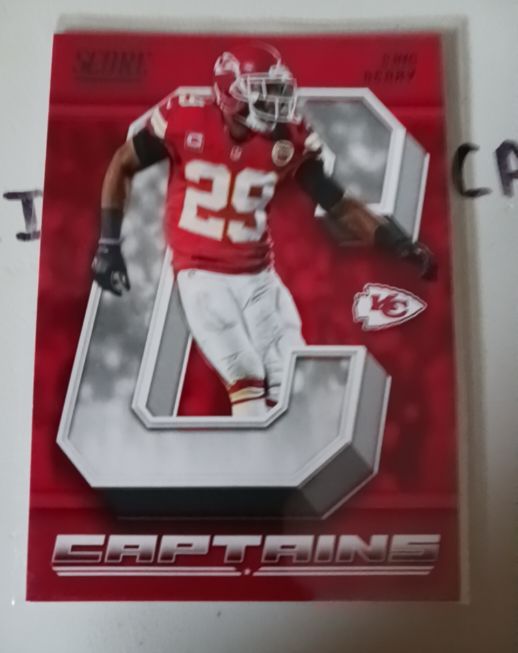 2018 Panini Score #11 Eric Berry Captains — front