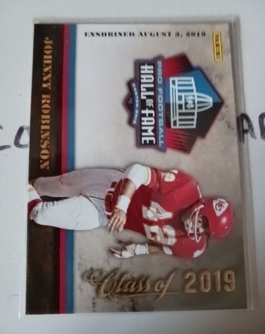 2019 Panini Pro Football Hall of Fame #7 Johnny Robinson — front