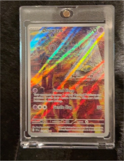 2023 Pokémon Scarlet & Violet #210 Drowzee Illustration Rare — front