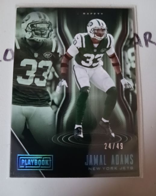 2018 Panini Playbook #33 Jamal Adams — front