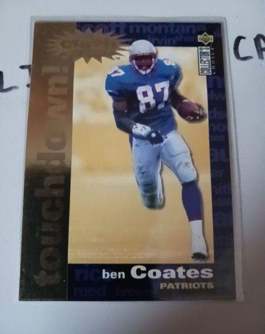 1995 Upper Deck Collector's Choice #C26 Ben Coates — front
