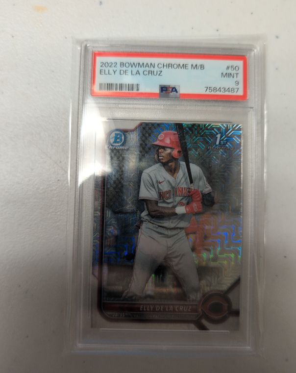 2022 Bowman Chrome Mega Box #50 Elly De La Cruz — front