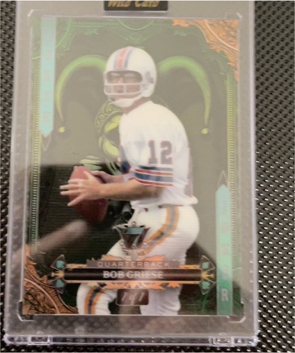 2024 Wild Card 7 Card Stud #Bob Griese — front