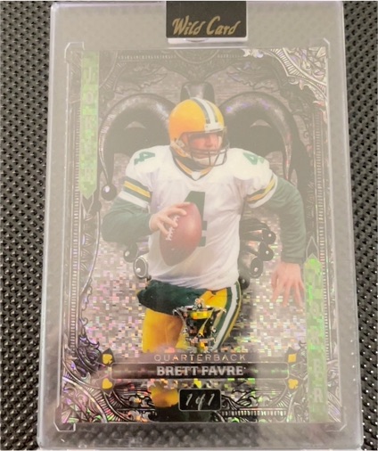 2024 Wild Card 7 Card Studs Joker Brett Favre #7JW-BF — front