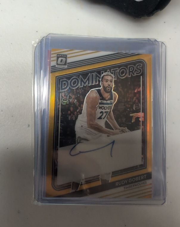 2022-23 Donruss Optic Dominators Rudy Gobert — front