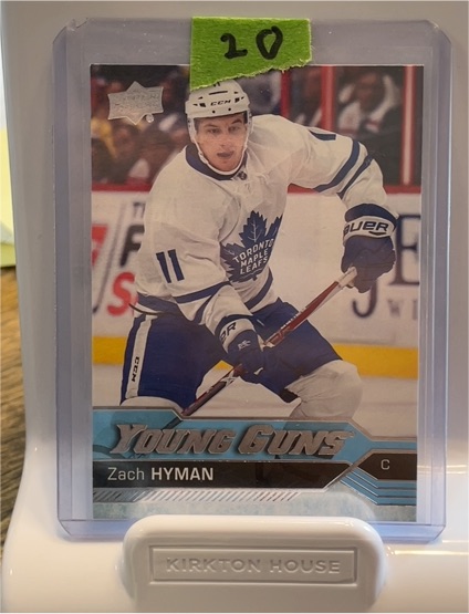 2016-17 Upper Deck Young Guns #222 Zach Hyman — front
