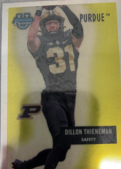 2024 Bowman University Chrome 1955 Bowman #55B-29 Dillon Thieneman — front