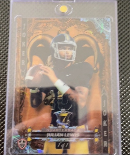 2024 Wild Card 7 Card Studs Jokers Wild #Julian Lewis — front