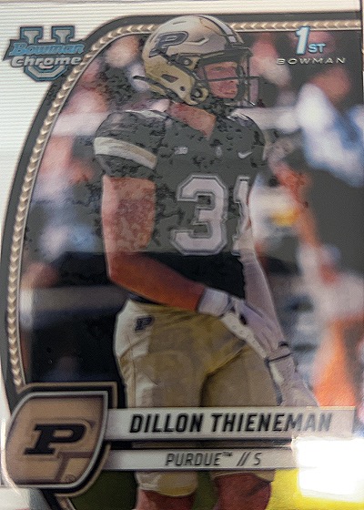 2024 Bowman Chrome #/5 Dillon Thieneman — front