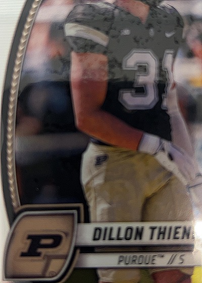 2024 Bowman University Chrome #62 Dillon Thieneman — front