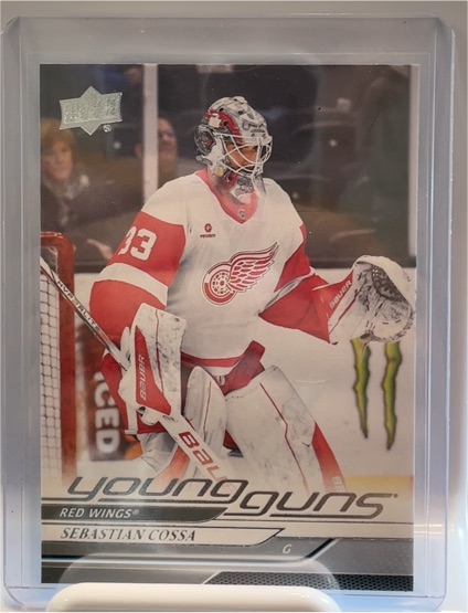 2024-25 Upper Deck Extended Series Young Guns #708 Sebastian Cossa — front