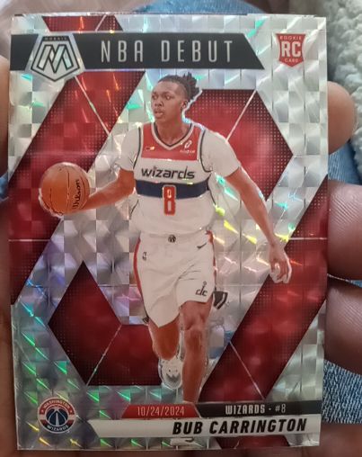 2024-25 Panini Mosaic #259 Bub Carrington — front