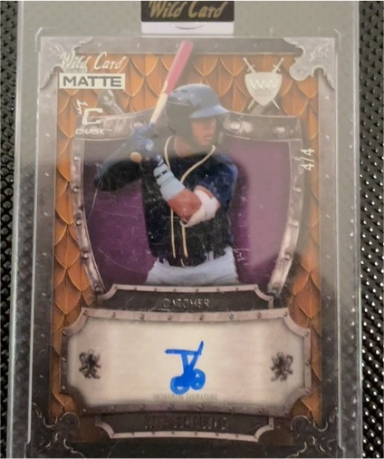 2024 Wild Card Matte #44 Luisangel Acuna — front