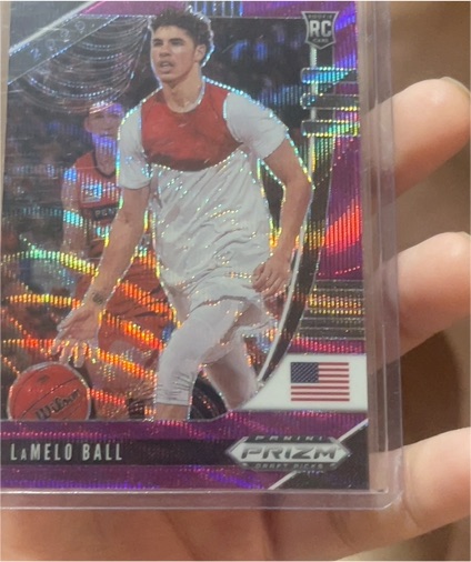 2020-21 Panini Prizm Draft Picks #43 LaMelo Ball — front