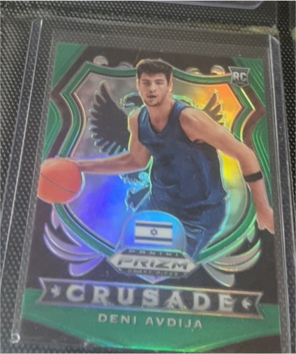 2020-21 Panini Prizm Draft Picks #86 Deni Avdija Crusade — front