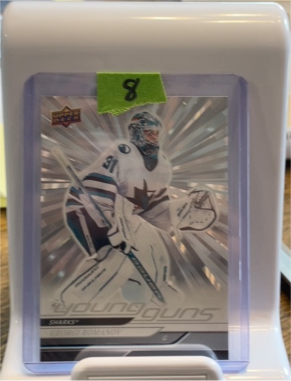 2024-25 Upper Deck Series 2 #457 Georgi Romanov Young Guns Outburst Silver — front